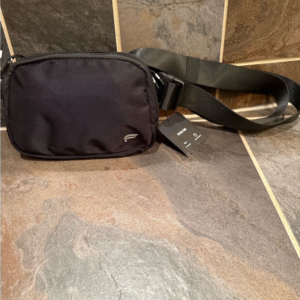 NWT Fabletics Black Belt Bag
